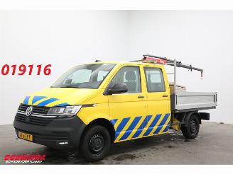damaged commercial vehicles Volkswagen Transporter 2.0 TDI Fassi M10A.12 Kran Airco Cruise 23.733 km! 2023/2