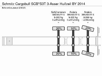 Schmitz Cargobull  SCB*S3T 3-Asser Huifzeil BY 2014 picture 24