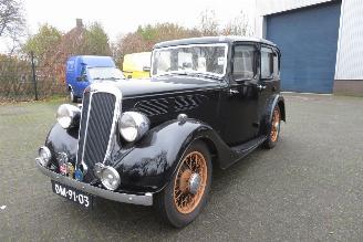 uszkodzony samochody osobowe Standard Light Twelve oldtimer met NL kenteken unieke auto 1936/2