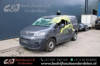 uszkodzony samochody osobowe Citroën Berlingo Berlingo, Van, 2018 1.6 BlueHDI 100 2019/5