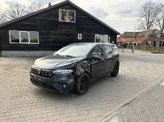 Damaged car Dacia Sandero TCE EDITION NAVI CLIMA KEYLESS PDC B.J 2022 2022/1